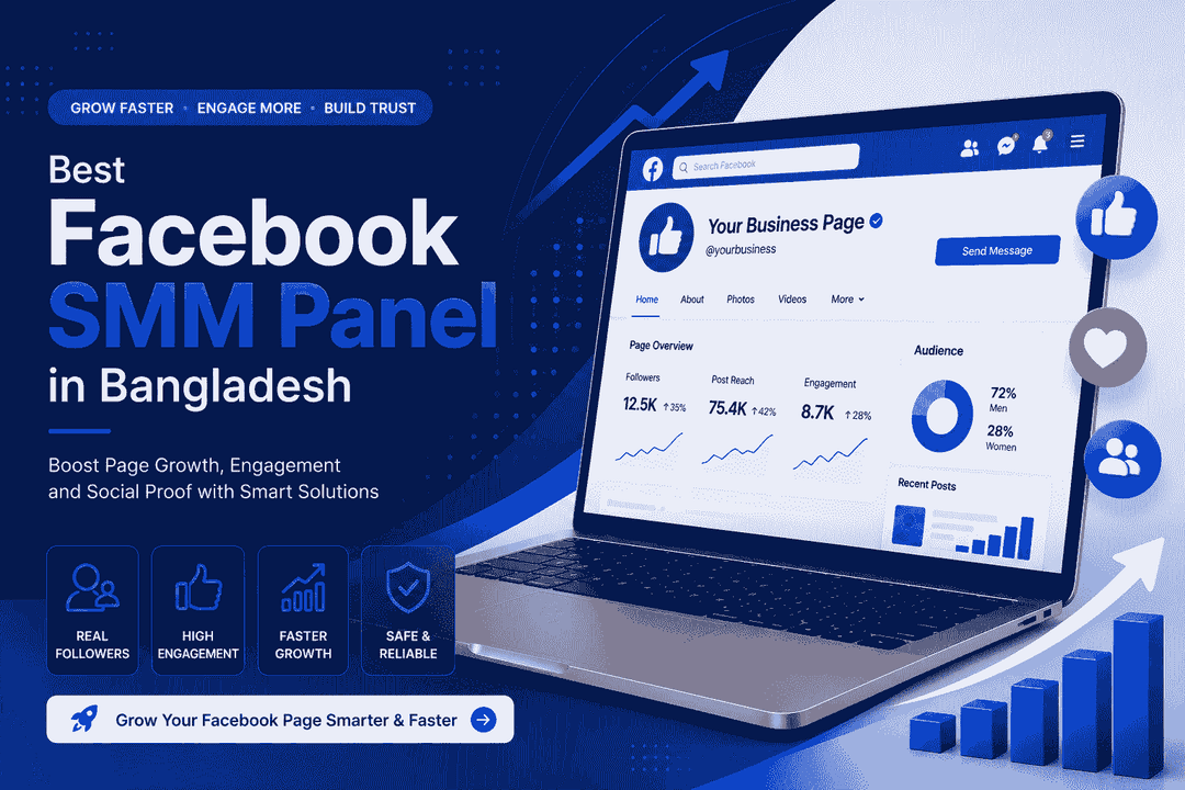 Best Facebook SMM Panel in Bangladesh for Page Growth (2026) Best Facebook SMM Panel in Bangladesh for Page Growth (2026)